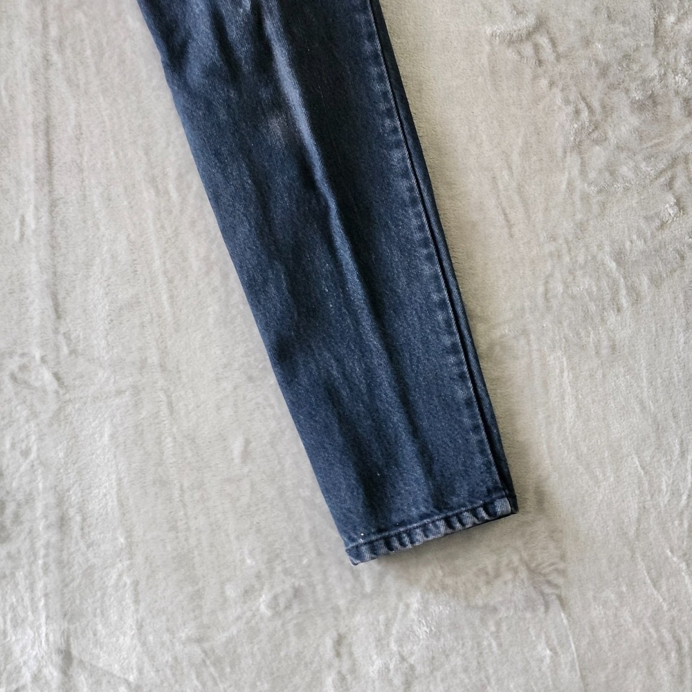 Vintage BONGO Size 5 High Rise Mom Jeans Tapered Leg Denim Gene Montesano USA - Picture 3 of 14